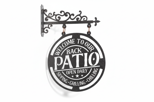 Patio Sign - Enhanced